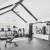 Fitness center with workout equipment